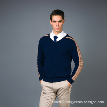 Men′s Fashion Cashmere Blend Sweater 17brpv070